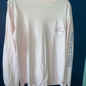 Vineyard Vines Light Pink Men’s Logo T-Shirt